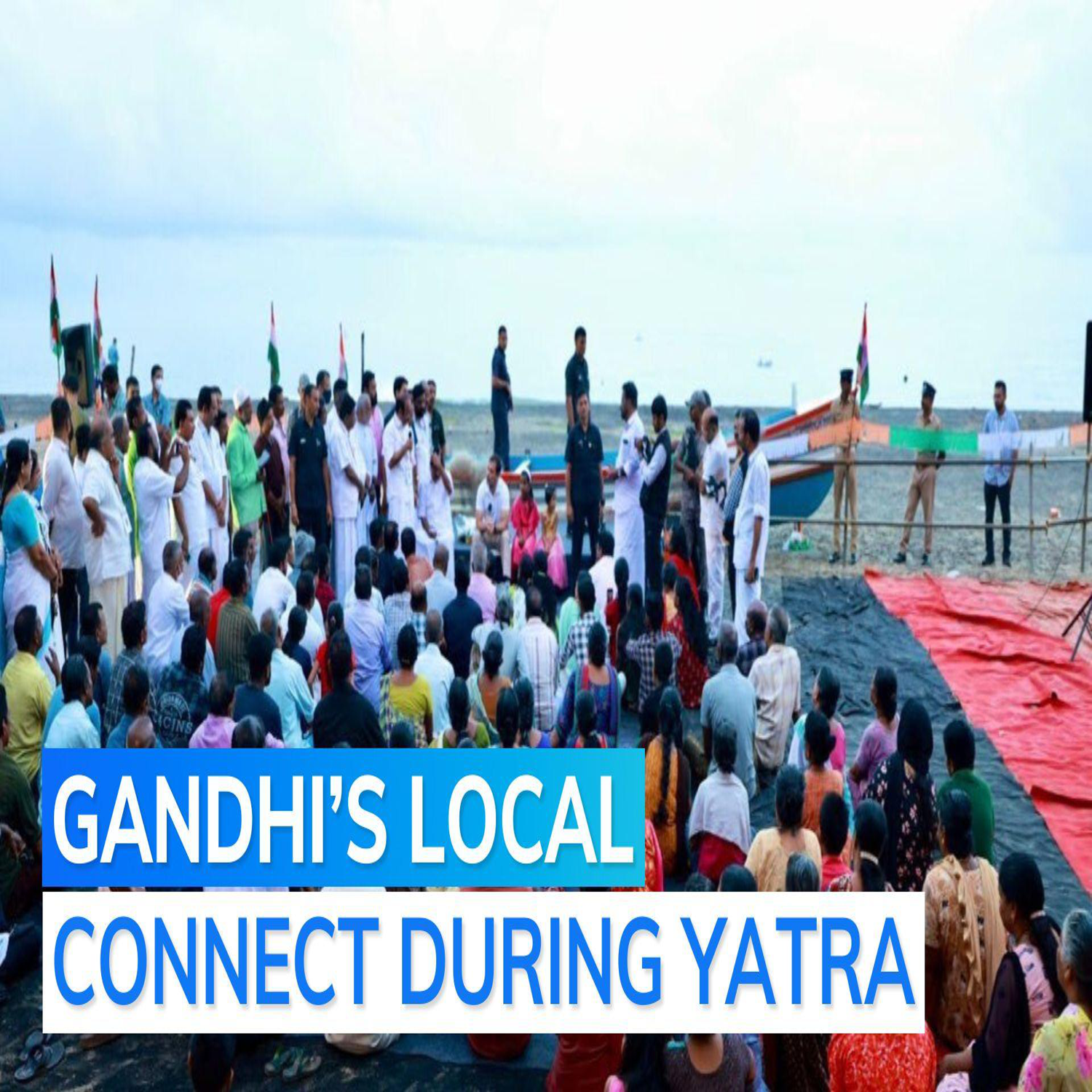 Bharat Jodo Yatra: Rahul Gandhi interacts with fishermen, discusses reduced subsidies