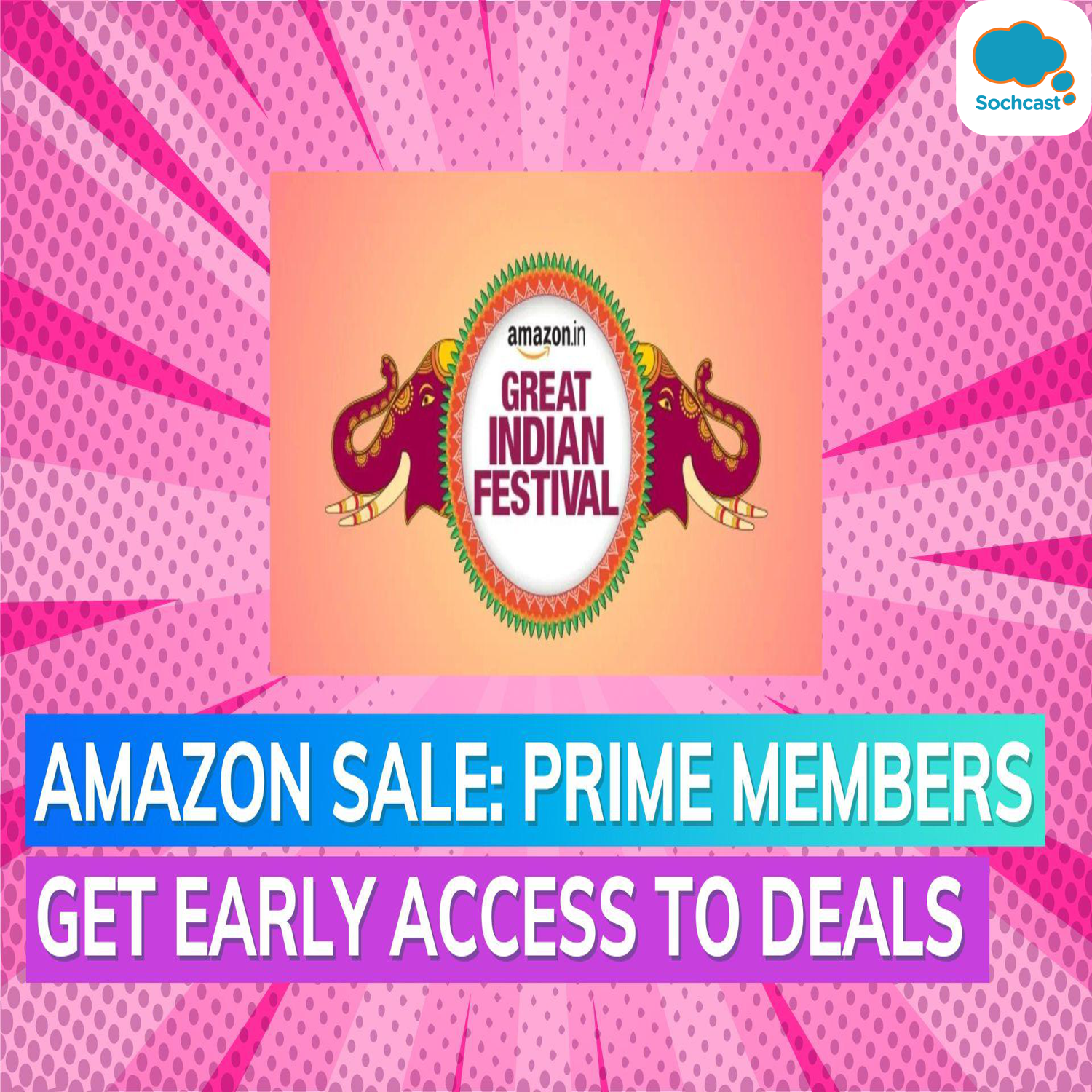 Amazon Great Indian Festival Sale 2023 from Oct 8: Early access for Prime members; check deals on offer
