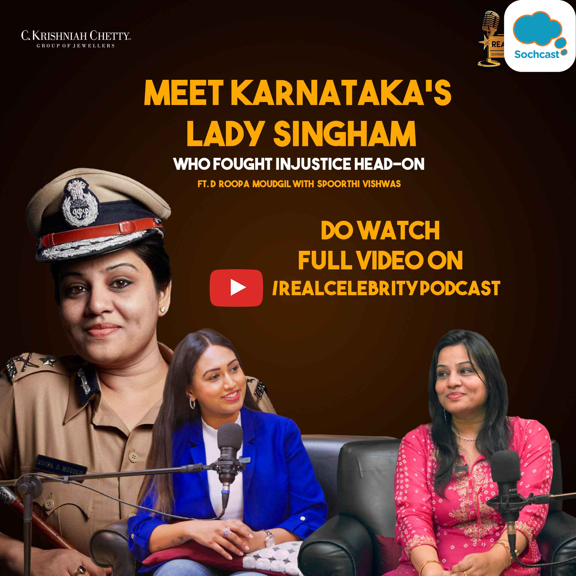 The Real Celebrity Podcast with Spoorthi Vishwas