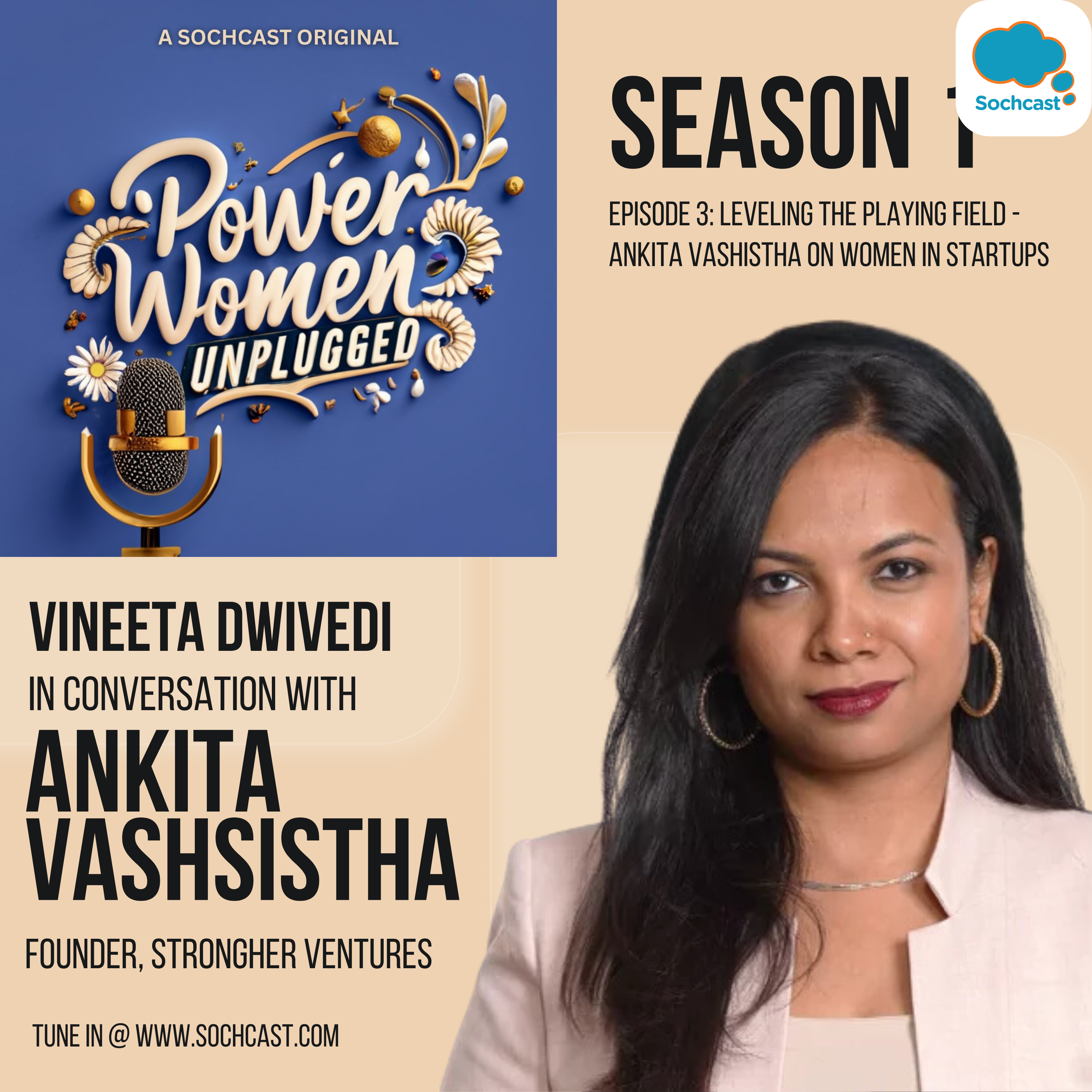 Breaking Barriers  Boldly : Ankita Vashistha on Women in Startups-Leveling the Playing Field episode artwork
