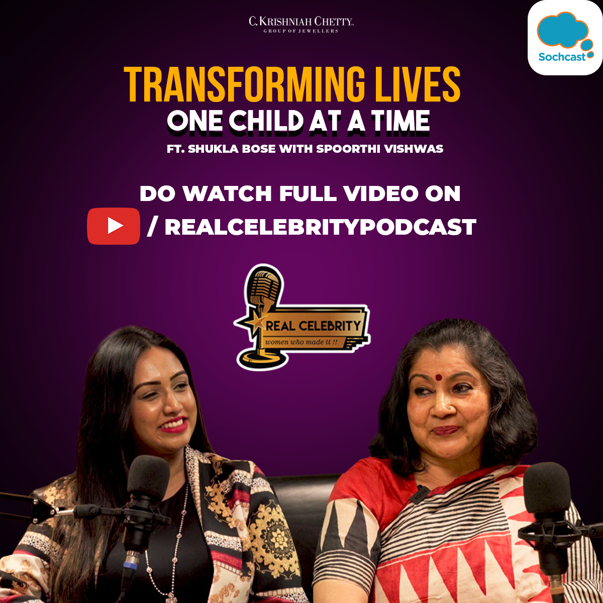 The Real Celebrity Podcast with Spoorthi Vishwas