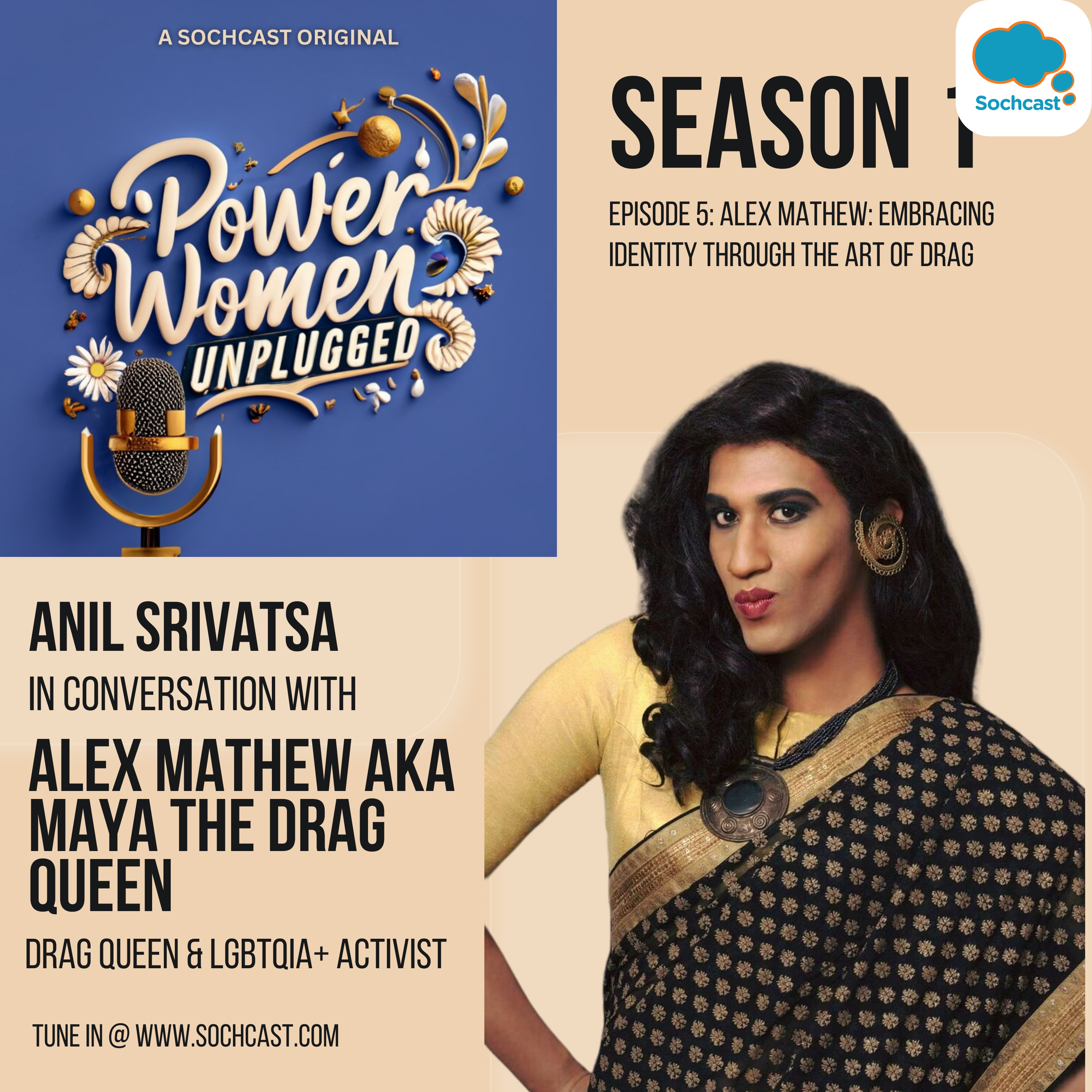 Breaking Barriers  Boldly : Alex Mathew on Embracing Identity through the Art of Drag episode artwork