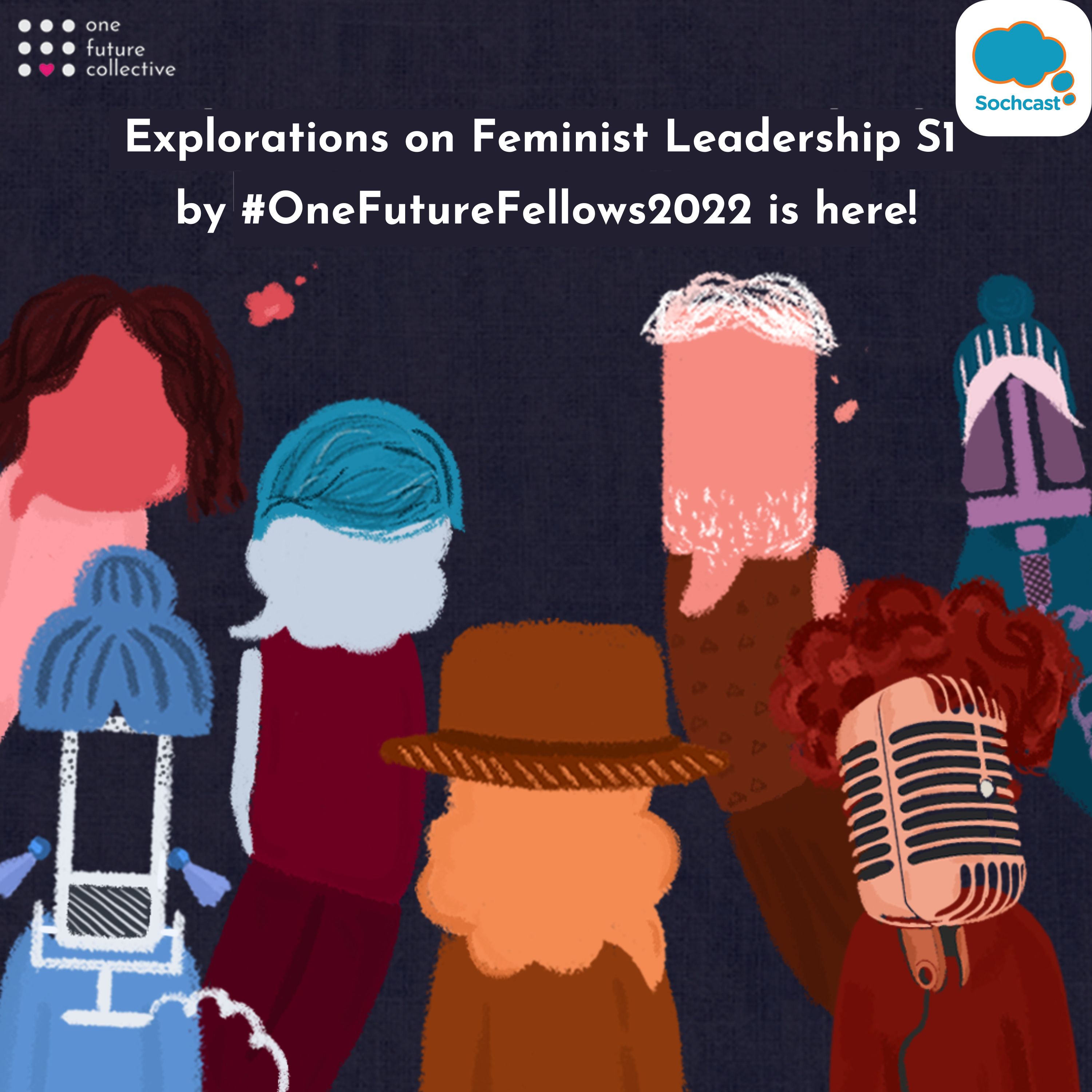 Explorations on Feminist Leadership: 2022-23 podcast artwork